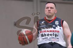 Rollstuhlbasketball —  Saison 2023/24 - Schanzer Wheelys - SV Reha Augsburg - Wolfgang Niemann Schanzer Wheelys  - XXXXX - Foto: Meyer Jürgen