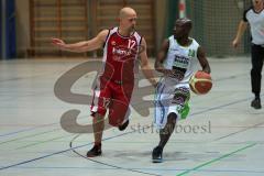 Basketball - MTV Ingolstadt - TSV Jahn Freising - rechts Pierre Kengne Nzegne