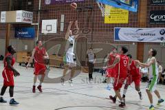 Basketball WestPark Baskets Ingolstadt - TSV München - Max Overmann  #5 beim Wurf - Foto: Jürgen Meyer