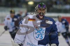 DEL - Eishockey - Saison 2018/2019 - ERC Ingolstadt - Schwenninger Wild Wings - Jochen Reimer (#32Torwart ERCI) beim warm machen - Foto: Meyer Jürgen