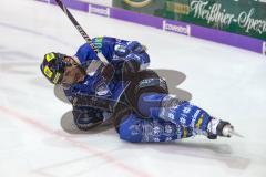 DEL - Eishockey - ERC Ingolstadt - Grizzlys Wolfsburg - Tor durch David Elsner (ERC 61) 2:0 Jubel am Boden
