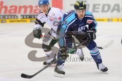 DEL - ERC Ingolstadt - Augsburger Panther - Thomas Greilinger (39) nach seiner Verletzung wieder auf dem Eis