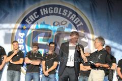 ERC Ingolstadt - Saisoneröffnungsfeier an der Saturn Arena - Interview mit Cheftrainer Niklas Sundblad