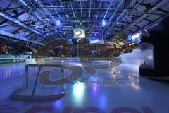 DEL - Eishockey - PlayOff - ERC Ingolstadt - Iserlohn Roosters - 1. Spiel - vor dem Spiel Pantherkopf