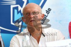 Pressekonferenz - Eishockey-Kompetenzzentrums - Nachwuchsleistungszentrum - Jiri Ehrenberger, Sportdirektor des ERC Ingolstadt