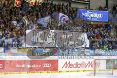 DEL - Eishockey - ERC Ingolstadt - Schwenninger Wild Wings - Saison 2015/2016 - Fans - Choreo - Banner - Foto: Jürgen Meyer