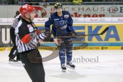 DEL - Eishockey - ERC Ingolstadt - Düsseldorfer EG DEG -  Petr Taticek (ERC 17) enttäuscht, Penalty, Torwart Mathias Niederberger (DEG 35) hält