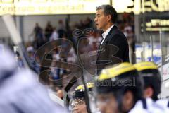 DEL - Eishockey - ERC Ingolstadt - Orli Znojmo - Saison 2015/2016 - Testspiel - Cheftrainer Emanuel Viveiros (ERC)