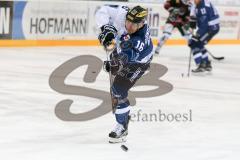 DEL - Eishockey - ERC Ingolstadt - Augsburger Panther - Saison 2016/2017 - Martin Buchwieser (#16 ERCI) beim warm machen - Foto: Meyer Jürgen