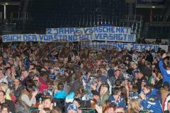 DEL - Eishockey - ERC Ingolstadt - Saison 2016/2017 - Saisonabschlussfeier - Spruchband - Banner - Choreo - Fans - Foto: Meyer Jürgen