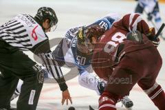 DEL - Eishockey - ERC Ingolstadt - Saison 2016/2017 - ERC Ingolstadt - Sparta Prag - Thomas Pielmeier (#50 ERCI) beim Bully - Foto: Meyer Jürgen