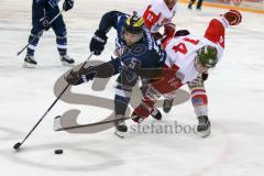 DEL - Eishockey - ERC Ingolstadt - HCB Südtirol Alperia - Saison 2016/2017 - Fabio Wagner (#5 ERCI) - Everson Max rot Bozen - Foto: Meyer Jürgen