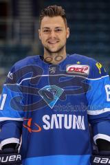 DEL - Eishockey - ERC Ingolstadt - Saison 2017/2018 - Portrait - Shooting - David Elsner (ERC 61)