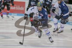 DEL - Eishockey - ERC Ingolstadt - Kölner Haie - Saison 2017/2018 - Brandon Buck (#9 ERCI)  beim warm machen - einlaufen - Foto: Meyer Jürgen