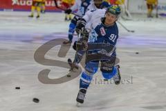 DEL - Eishockey - ERC Ingolstadt - Düsseldorfer EG - Saison 2017/2018 - Laurin Braun (#91 ERCI) beim warm machen - Foto: Meyer Jürgen