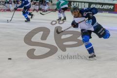 DEL - Eishockey - ERC Ingolstadt - Schwenninger Wild Wings - Saison 2017/2018 - Thomas Greilinger (#39 ERCI) beim warm machen - schuss -  Foto: Meyer Jürgen