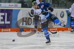 DEL - Eishockey - ERC Ingolstadt - Schwenninger Wild Wings - Saison 2017/2018 - David Elsner (#61 ERCI) beim warm machen - Foto: Meyer Jürgen