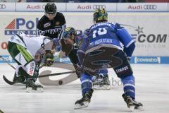 DEL - Eishockey - ERC Ingolstadt - Augsburger Panther - Saison 2017/2018 - Brandon Buck (#9 ERCI) beim Bully - Foto: Meyer Jürgen