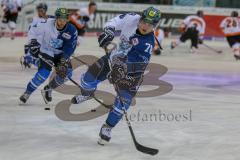 DEL - Eishockey - ERC Ingolstadt - Grizzlys Wolfsburg - Saison 2017/2018 - Ville Koistinen (#10 ERCI)Heute mit #78 beim warm machen - Foto: Meyer Jürgen