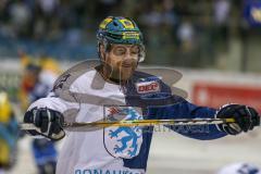 DEL - Eishockey - ERC Ingolstadt - Düsseldorfer EG - Saison 2017/2018 - Jacob Berglund (#12 ERCI) beim warm machen - Foto: Meyer Jürgen