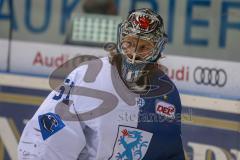 DEL - Eishockey - ERC Ingolstadt - Nürnberg Ice Tigers - Saison 2017/2018 - Timo Pielmeier (#51Torwart ERCI) beim warm machen - Foto: Meyer Jürgen