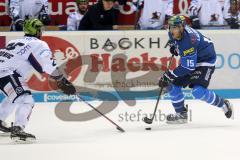 DEL - Eishockey - ERC Ingolstadt - Iserlohn Roosters - John Laliberte (ERC 15)
