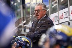 DEL - Eishockey - ERC Ingolstadt - Schwenninger Wild Wings - Saison 2017/2018 - Cheftrainer Doug Shedden (ERC) schreit