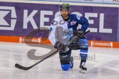DEL - Eishockey - ERC Ingolstadt - Krefeld Pinguine - Saison 2017/2018 - Darin Olver (#40 ERCI) beim warm machen - Foto: Meyer Jürgen
