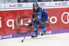 DEL - Eishockey - Saison 2017/2018 - ERC Ingolstadt - Straubing Tigers - Laurin Braun (ERC 97)