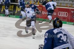 DEL - Eishockey - ERC Ingolstadt - Adler Mannheim - Saison 2017/2018 - Brett Olson (#16 ERCI) beim warm machen - Foto: Meyer Jürgen