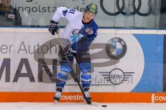 DEL - Eishockey - Playoff - Viertelfinale -  Spiel3 - ERC Ingolstadt - Adler Mannheim - Saison 2017/2018 - Laurin Braun (#91 ERCI) beim warm machen - Foto: Meyer Jürgen