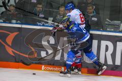 DEL - Eishockey - Playoff - Viertelfinale -  Spiel3 - ERC Ingolstadt - Adler Mannheim - Saison 2017/2018 - Brett Olson (#16 ERCI) - Foto: Meyer Jürgen