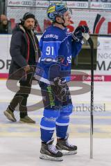 DEL - Eishockey - Playoff - Viertelfinale -  Spiel 5 - ERC Ingolstadt - Adler Mannheim - Saison 2017/2018 - Enttäuschte Gesichter nach der Niederlage - Laurin Braun (#91 ERCI) - Foto: Meyer Jürgen