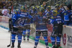 DEL - Eishockey - Playoff - Viertelfinale -  Spiel3 - ERC Ingolstadt - Adler Mannheim - Saison 2017/2018 - Der 3:2 Führungstreffer von Thomas Greilinger - jubel - Foto: Meyer Jürgen