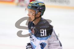 DEL - Eishockey - ERC Ingolstadt - Kölner Haie - Testspiel - Saison 2017/2018 - Laurin Braun (#91 ERCI) beim warm machen - Foto: Meyer Jürgen