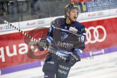 DEL - Eishockey - ERC Ingolstadt - Adler Mannheim - Tyler Kelleher (19 ERC) Tor verpasst