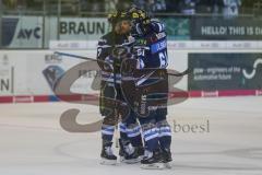 DEL - Eishockey - Saison 2018/2019 - ERC Ingolstadt - Iserlohn Roosters - Der 3:0 Führungstreffer durch Benedikt Kohl (#34 ERCI) - jubel - Foto: Meyer Jürgen