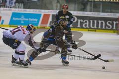DEL - Eishockey - Saison 2018/2019 - ERC Ingolstadt - Red Bull München - Jerry D´Àmigo (#9 ERCI) - Jakob Mayenschein (#41 München) - Foto: Meyer Jürgen