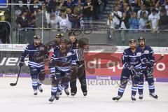 DEL - Eishockey - ERC Ingolstadt - Krefeld Pinguine - Tor Jubel Brett Olson (ERC 16)