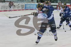 DEL - Eishockey - Saison 2018/2019 - ERC Ingolstadt - Augsburger Panther - Patrick Cannone (#12 ERCI) beim warm machen - Foto: Meyer Jürgen