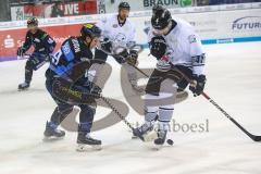 DEL - Eishockey - ERC Ingolstadt - Nürnberg Icetigers - Tyler Kelleher (19 ERC) Will Acton (Nr.41, Thomas Sabo Ice Tigers)