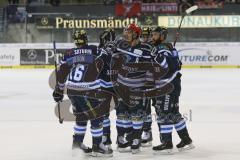 DEL - Eishockey - Saison 2018/2019 - ERC Ingolstadt - Kölner Haie - Mike Collins (#13 ERCI) schiesst den 2:0 Führungstreffer - jubel - Jerry D´Àmigo (#9 ERCI) - Brett Olson (#16 ERCI) - Foto: Meyer Jürgen