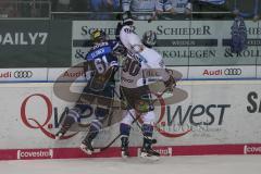 DEL - Eishockey - Saison 2018/2019 - ERC Ingolstadt - Eisbären Berlin - David Elsner (#61 ERCI) - Constantin Braun (#90 Berlin) - Foto: Meyer Jürgen