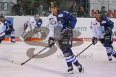 DEL - Eishockey - Saison 2018/2019 - ERC Ingolstadt - Augsburger Panther - Vili Sopanen (#22 ERCI) beim warm machen - Foto: Meyer Jürgen