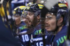 DEL - Eishockey - Saison 2018/2019 - ERC Ingolstadt - Krefeld Pinguine - Brett Olson (#16 ERCI) schreit - Foto: Meyer Jürgen