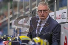 DEL - Eishockey - Saison 2018/2019 - ERC Ingolstadt - Düsseldorfer EG - Doug Shedden schreit seine Spieler an - (Cheftrainer ERCI) - Foto: Meyer Jürgen