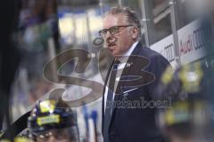 DEL - Eishockey - ERC Ingolstadt - Kölner Haie - PlayOff VF - Spiel 6 - Cheftrainer Doug Shedden (ERC) nervös