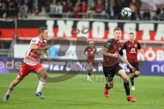 3. Liga; FC Ingolstadt 04 - SSV Jahn Regensburg; Jannik Mause (7, FCI) Bittroff Alexander (13 SSV)