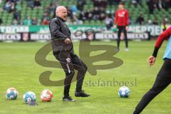 2.BL; SV Werder Bremen - FC Ingolstadt 04; Co-Trainer Mike Krannich (FCI)
