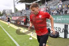 3. Liga; SV Sandhausen - FC Ingolstadt 04; vor dem Spiel Simon Lorenz (32, FCI)
